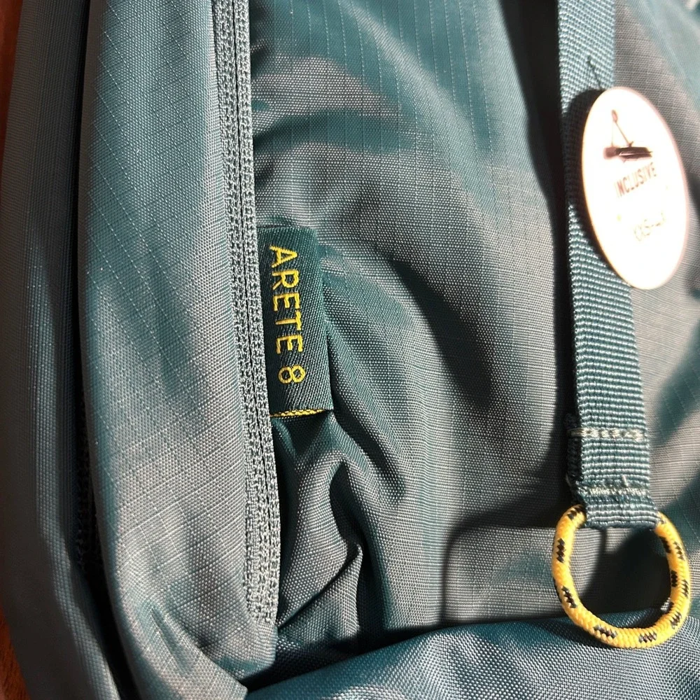 CamelBak Arete Sling 8 Teal Blue 8L Crossbody Hiking Hydration Pack 3035301000